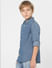 Boys Blue Denim Full Sleeves Shirt_398506+3