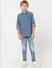 Boys Blue Denim Full Sleeves Shirt_398506+6