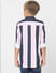 Boys Peach Striped Full Sleeves Shirt_398528+4