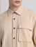 Light Brown Cotton Full Sleeves Shirt_416218+5