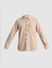 Light Brown Cotton Full Sleeves Shirt_416218+7