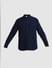 Dark Blue Cotton Full Sleeves Shirt_416221+7