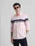 Pink Printed Full Sleeves Shirt_416224+1