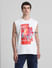 White Printed Sleeveless T-shirt_416239+2