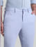 Light Blue Knitted Co-ord Set Trousers_416245+4