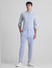 Light Blue Knitted Co-ord Set Trousers_416245+5