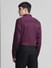Purple Striped Full Sleeves Shirt_416251+4