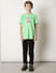 Boys Green Dot Embroidered T-shirt_414164+5
