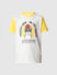 Boys White Colourblocked T-shirt_414172+7