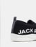 Black Knitted Slip On Sneakers_415456+8