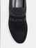 Black & Grey Knitted Slip On Sneakers_415459+7