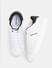 White PU Casual Sneakers_415460+3