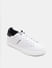 White PU Casual Sneakers_415460+4