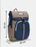 Brown Colourblocked Backpack_415463+9