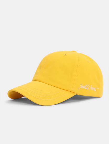 Light Yellow Cotton Baseball Cap