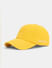 Light Yellow Cotton Baseball Cap_415469+2