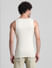 White Crew Neck Fashion Vest_411399+4