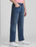 Blue High Rise Ray Bootcut Jeans_411446+2