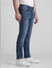 Blue Low Rise GLENN Slim Fit Jeans_411449+2