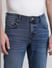 Blue Low Rise GLENN Slim Fit Jeans_411449+4