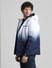 White Ombre Hooded Jacket_411450+3