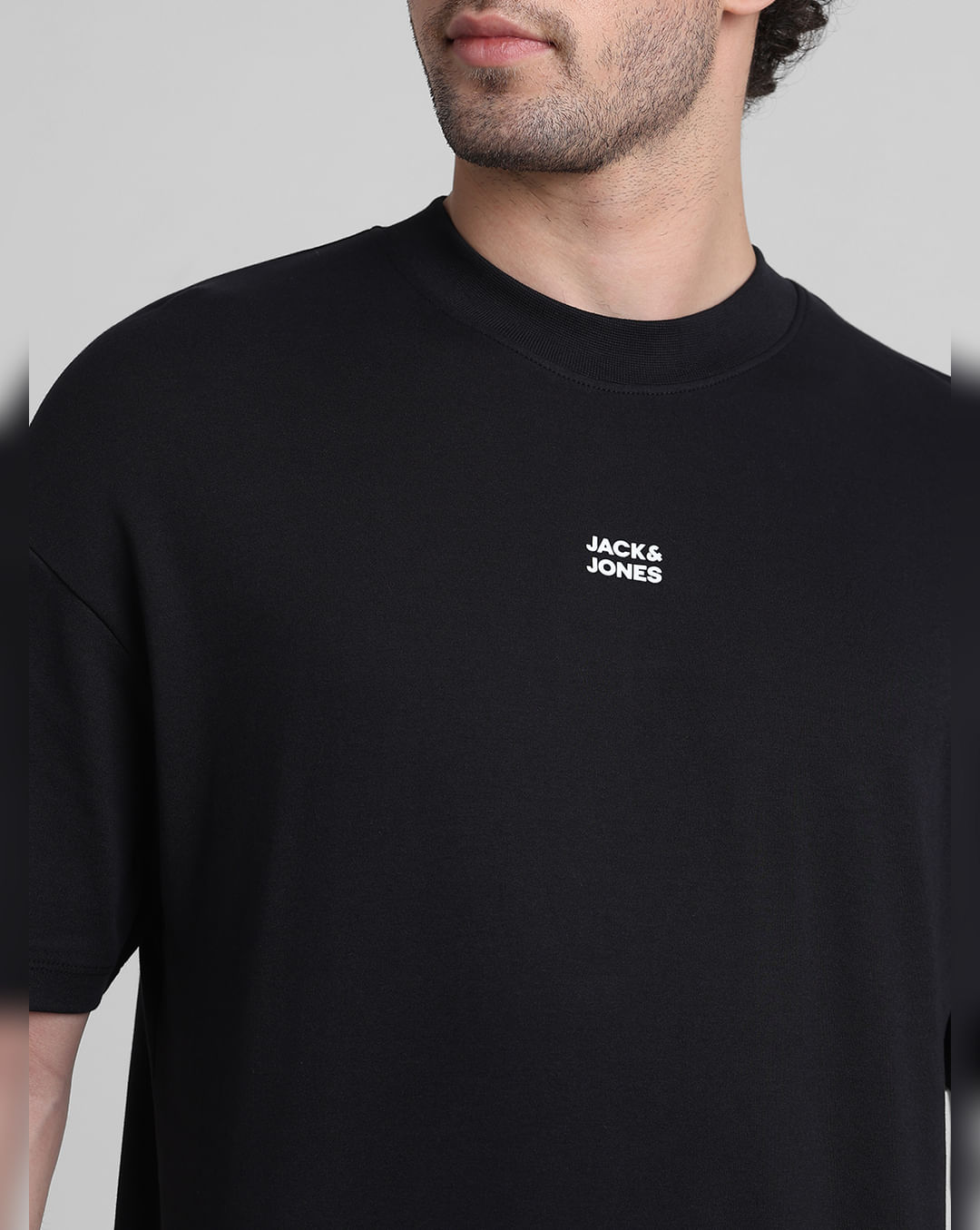 Jack & Jones O NECK 3 PACK - T-shirt imprimé - navy/black/white