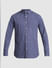 Blue Polka Dot Full Sleeves Shirt_411480+7