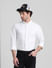 White Cotton Full Sleeves Shirt_411490+1