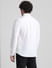 White Cotton Full Sleeves Shirt_411490+4