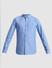 Blue Cotton Full Sleeves Shirt_411491+7