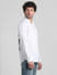 White Placement Print Cotton Shirt_411493+3