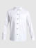 White Placement Print Cotton Shirt_411493+8