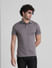 Dark Grey Polo T-shirt_411499+1