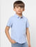Boys Light Blue Half Sleeves Shirt_393921+1