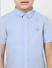 Boys Light Blue Half Sleeves Shirt_393921+4