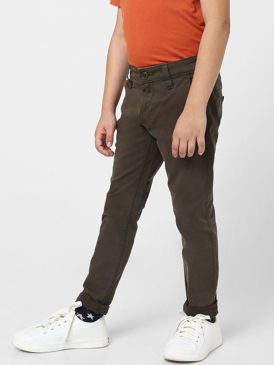 Art Class Boys' Brown Glazed Ginger Chino Skinny Pants Size 5 NWT Free Ship  | eBay