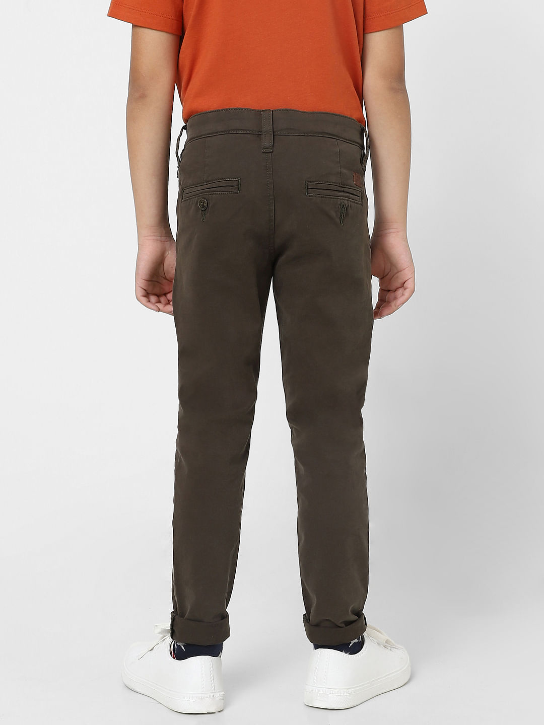 Buy Mystic Green Chino | Casual Sage green Solid Chinos for Men Online |  Andamen