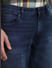 Blue Low Rise Washed Glenn Slim Jeans_408856+4