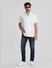 Blue Mid Rise Washed Clark Straight Fit Jeans_408857+5