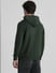 Green Logo Print Hooded Sweatshirt_408865+4