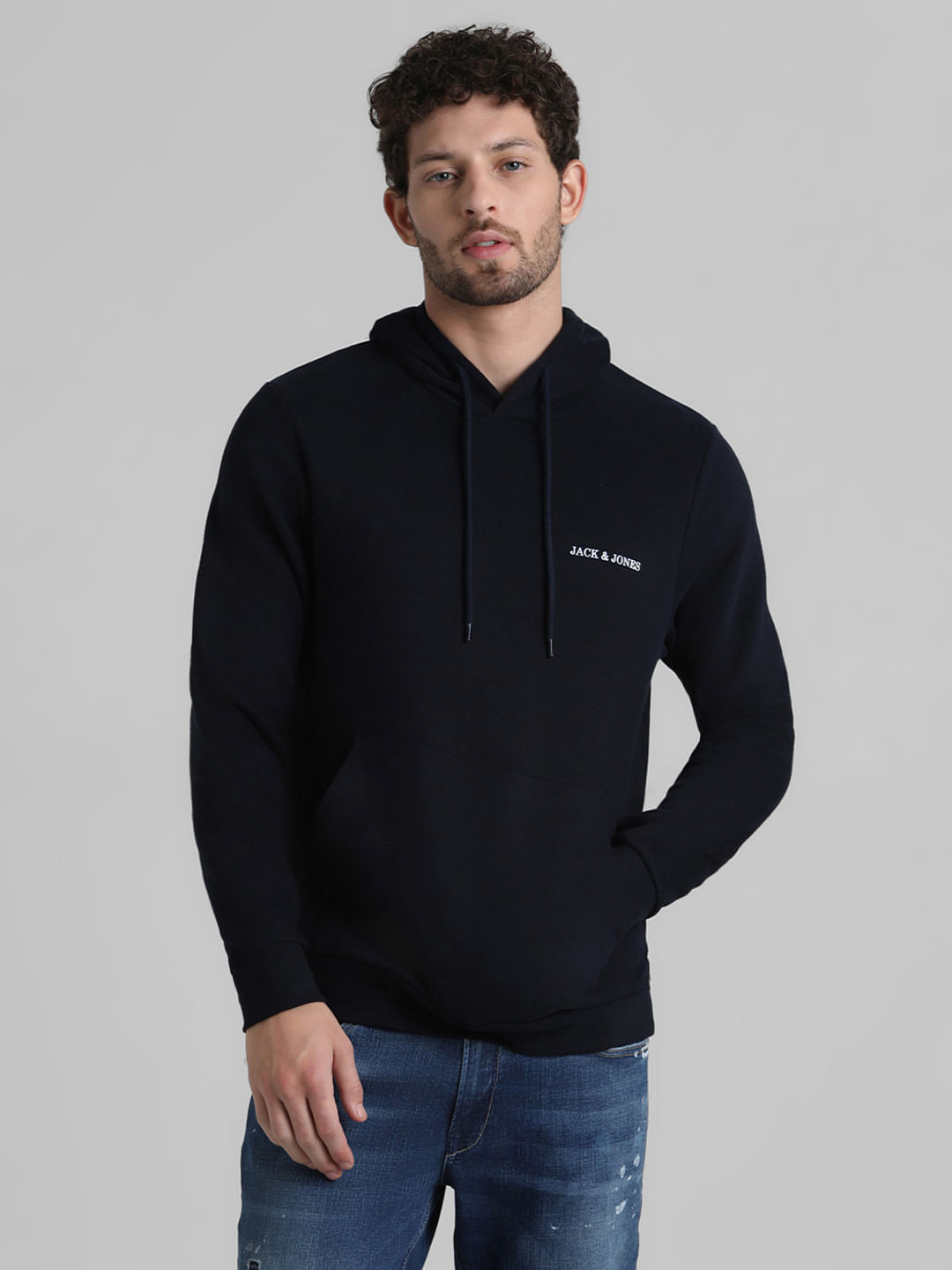 Jack & hotsell jones hooded sweatshirt