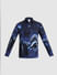 Blue Printed Full Sleeves Shirt_408877+7
