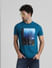 Blue Graphic Print T-shirt_408904+1