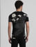 Black Floral Print T-shirt_408906+4