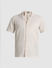 Beige Short Sleeves Shirt_408918+7