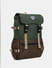 Green Colourblocked Backpack_414208+2