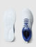 White Gradient Lace-Up Sneakers_404570+5