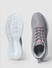 Grey Lace-Up Mesh Sneakers_404571+5