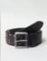 Black Studded Leather Belt_404606+2