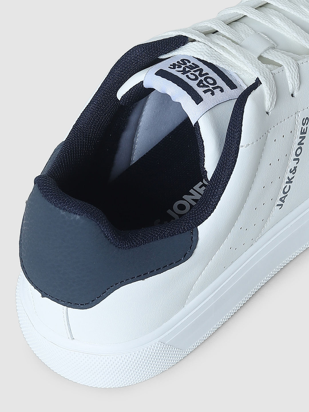 Buy White PU Skater Sneakers for Men